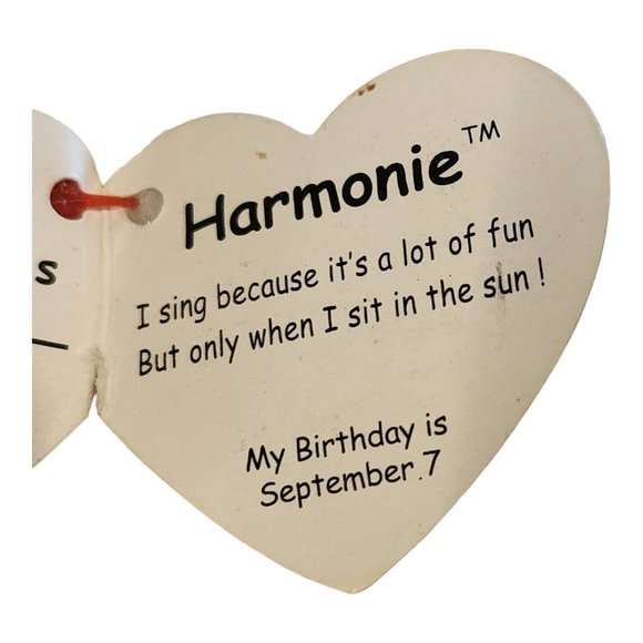 Ty Beanie Boos Unicorn Harmonie 6" NWT Colorful Bright Basket Stuffer Gift 2018 - Picture 8 of 16